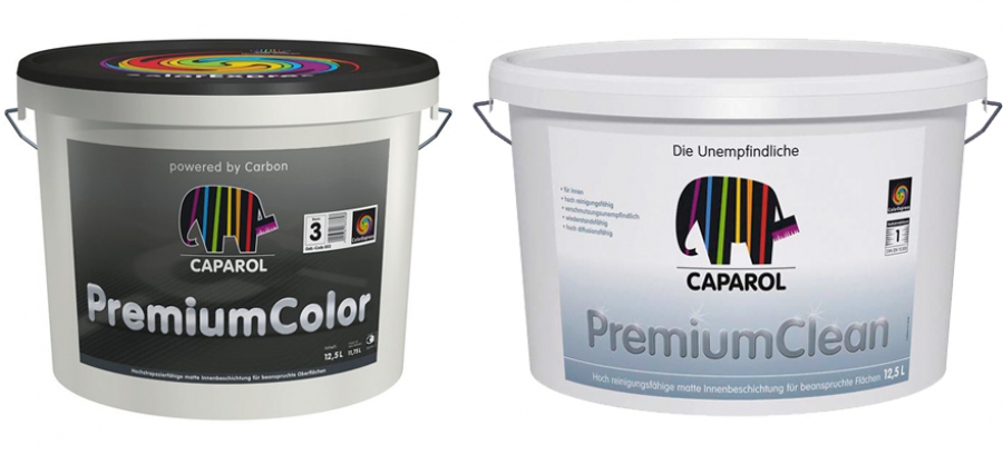 Caparol представила краски PremiumClean и PremiumColor